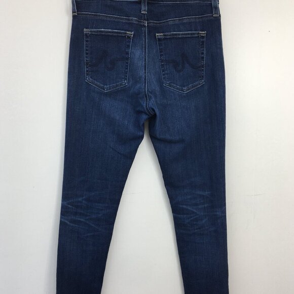AG Denim Farrah High Rise Skinny Ankle Jeans Size 28 EXCELLENT Condition - Picture 5 of 10